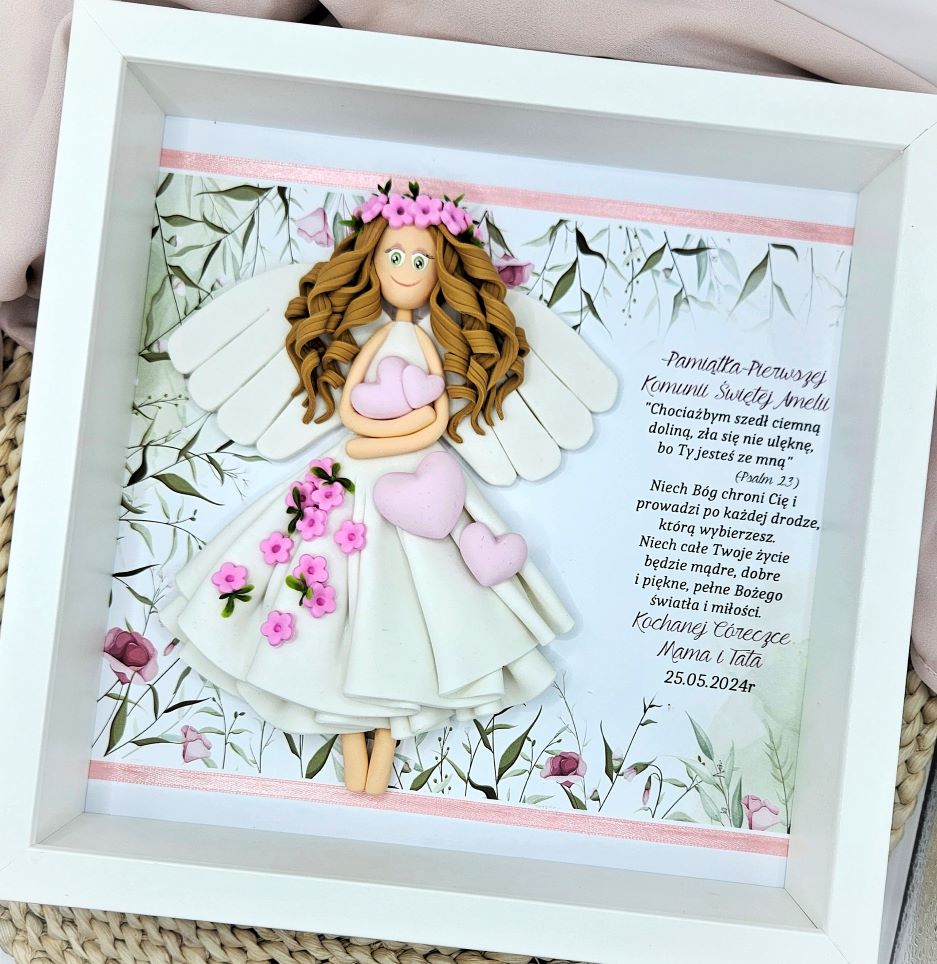 anioł-stróż-w-ramce-z-szybką-prezent-dla-dziewczynki-na-komunię