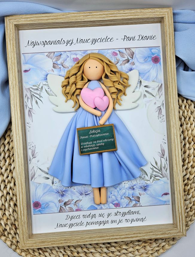 najlepszy-prezent-dla-nauczyciela-anioł-stróż-w-ramce