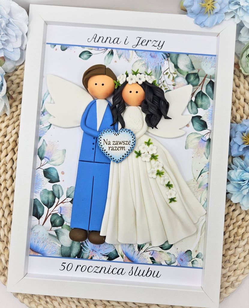 wyjatkowy-prezent-na-rocznice-slubu-dla-rodzicow-anioly-w-ramce