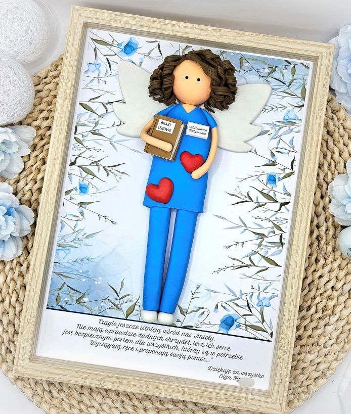 anioł-dla-pracownika-służby-zdrowia-prezent-dla-położnej-oddziałowej-pielęgniarki