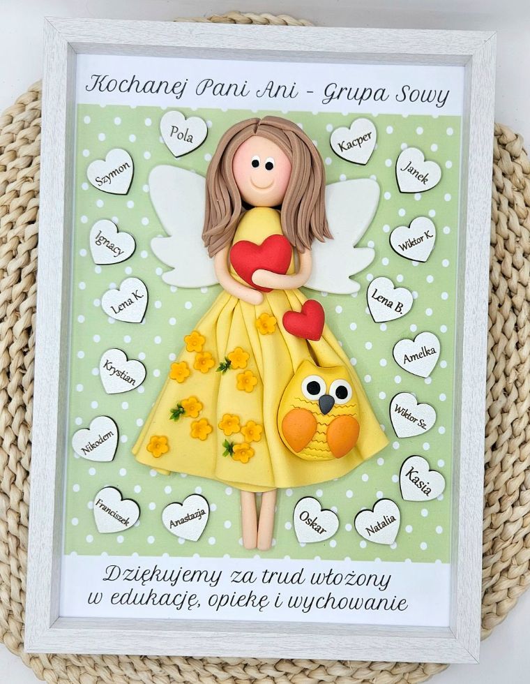 prezent-dla-nauczycielki-anioł-serduszka-artilka