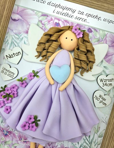 Aniołek stróż na chrzest, pamiątka chrztu świętego